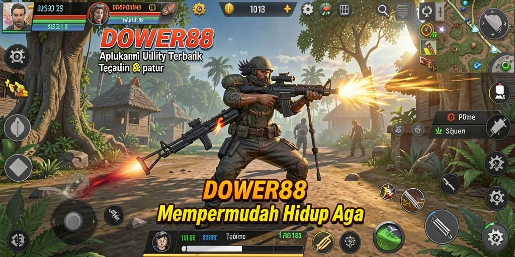 Tampilan aplikasi DOWER88 yang mempermudah pengelolaan tugas dan catatan.