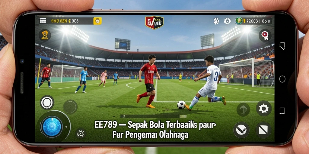 Gameplay seru dalam game sepak bola EE789 yang mendebarkan.