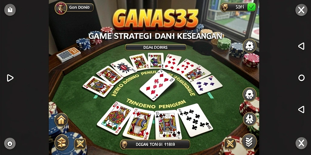 Tangkapan layar gameplay seru dari GANAS33 yang penuh aksi.