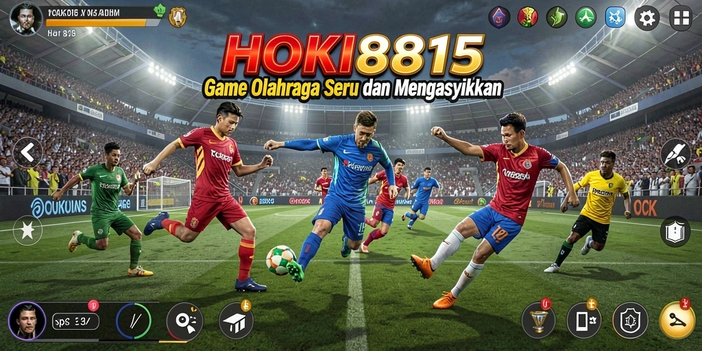 Tampilan gameplay HOKI8815 yang menggembirakan dan kompetitif.