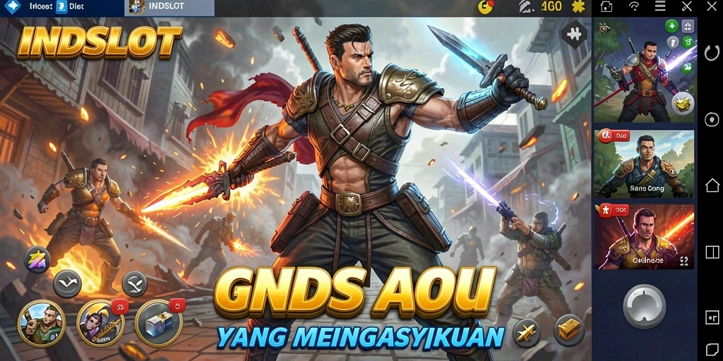 Tampilan gameplay seru dari INDSLOT yang menegangkan.
