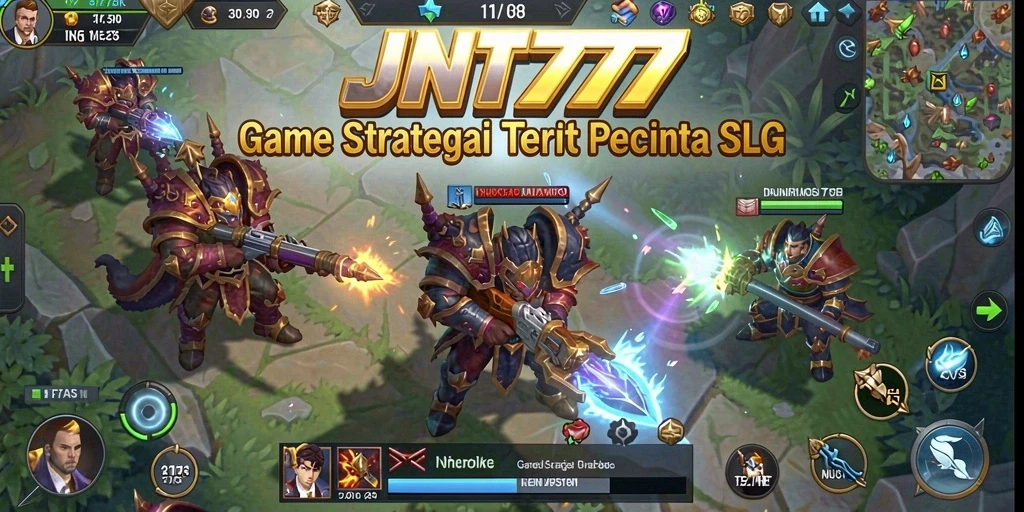 Tampilan gameplay penuh aksi dari JNT777 yang menarik perhatian.