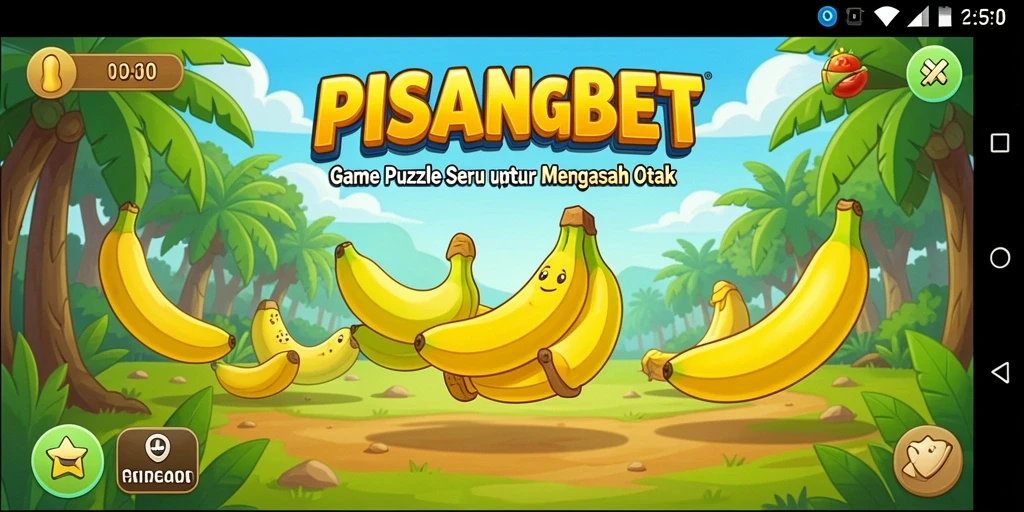 Screenshot menampilkan gameplay seru PISANGBET dengan tantangan Puzzle.