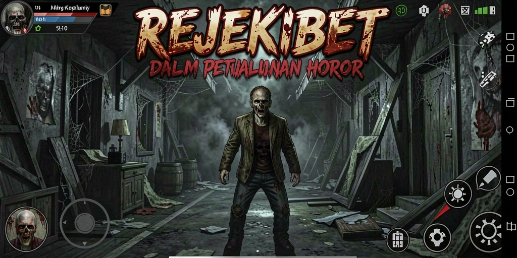 Gameplay horor yang menegangkan dan menakutkan di REJEKIBET.