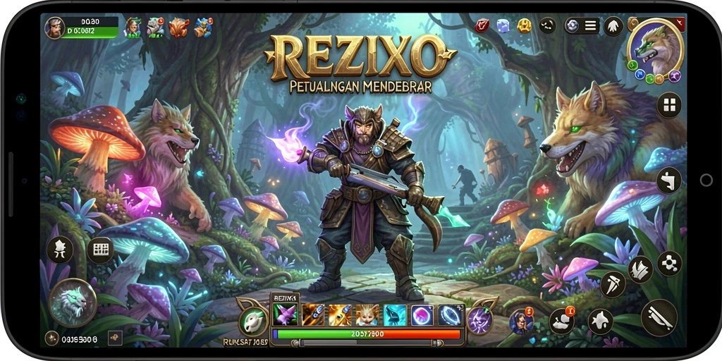 Tangkap momen seru dalam gameplay REZIXO yang menakjubkan.