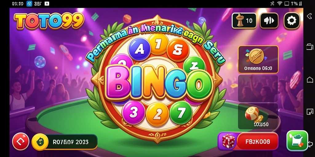 Tampilan gameplay TOTO99 yang seru dan menarik dalam permainan Bingo.